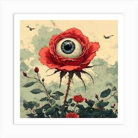 Eye Of The Rose 8 Poster