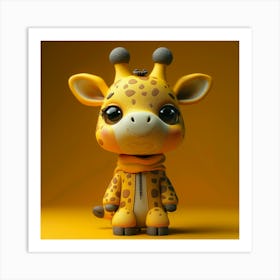 Giraffe 14 Art Print