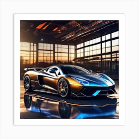 Lamborghini 144 Art Print