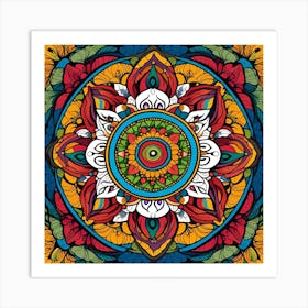 Mandala Mandala Art Print