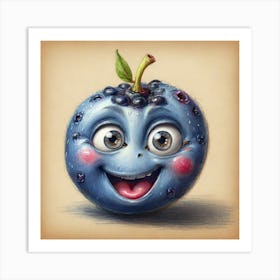 Blueberry 1 Art Print