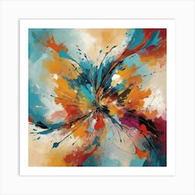 Abstract Nice Artwork Painting Art Print 1 Art Print