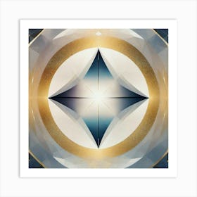 Diamond design Art Print