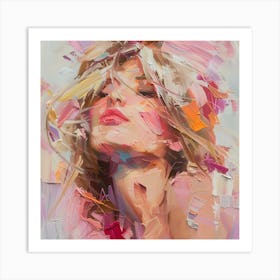 Feminine Elegance 5 Art Print