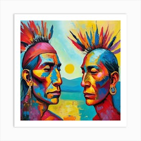 Native Americans1 Art Print