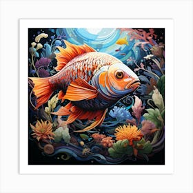 Goldfish 3 Art Print