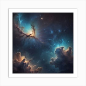 Nebula 7 Art Print