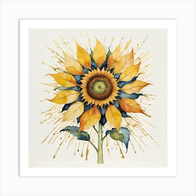 Sunflower 22 Art Print