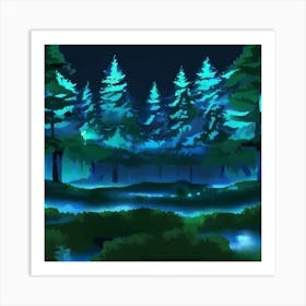 Forest 61 Art Print