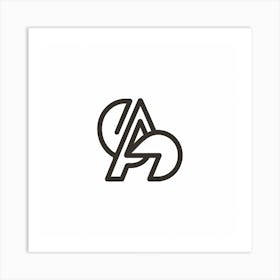 Aa Logo Art Print