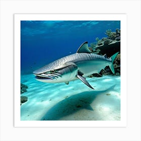 Tiger Shark 1 Art Print