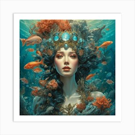 Mermaid Art Print