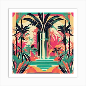 Tropical Paradise Art Print