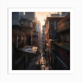 Cityscape 29 Art Print