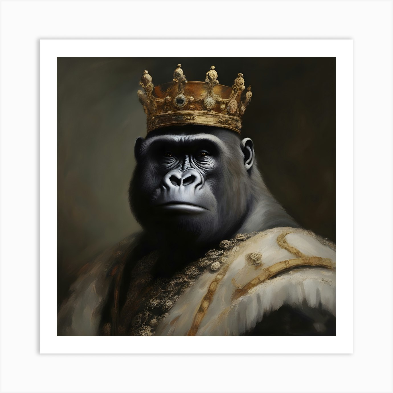 King Gorilla #025 - King Gorilla - Graffiti Minimalist Pop Art