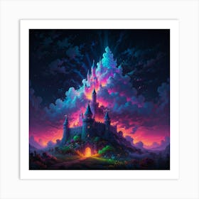 Castle In The Sky 22 Art Print