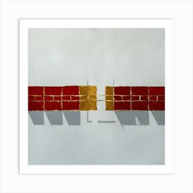 Red And Gold 1 Art Print