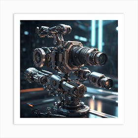 Camerabot 4.0 Art Print