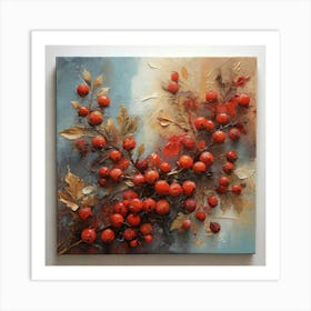 Rowan berries 1 Art Print