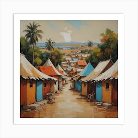 Slums Art Print