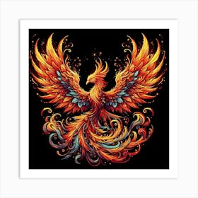 Phoenix 3 Art Print