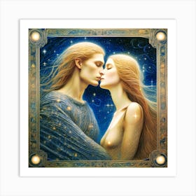 The Lovers Art Print