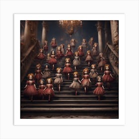 Doll army Art Print