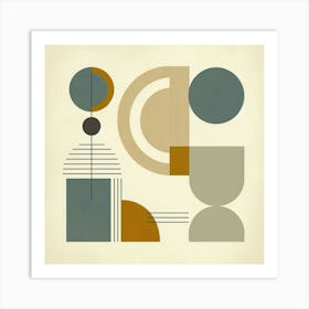 Minimalist vector wall art 5 Art Print