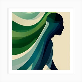 Woman'S Head 9 Art Print