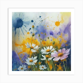 Daisies Art Print