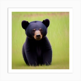 Black Bear Cub 1 Art Print