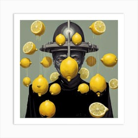 Lemon Man 1 Art Print