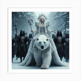 Snow Queen Art Print