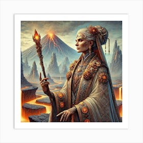 Chancellor Nerys Volkaris 3 Art Print