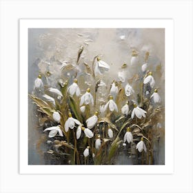 Snowdrops 1 Art Print