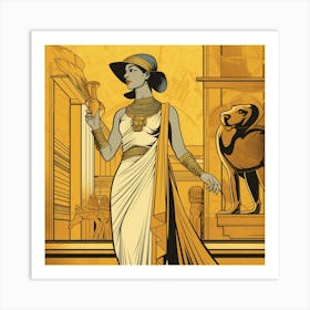 Egyptian Woman Art Print