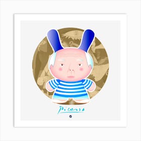 PICA TOON | ART FOR KIDS Art Print