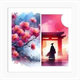 Sakura Blossoms 2 Art Print