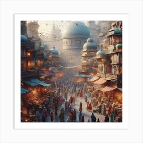 Fairy Tale City Art Print