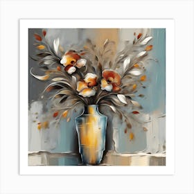 Flowers In A Vase 9 Art Print