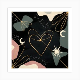 Abstract Nights Art Print