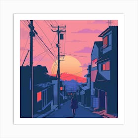 A Vector Illustration Lofi Illustration 1718803681 3 Art Print