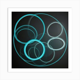 Circle Of Light Art Print