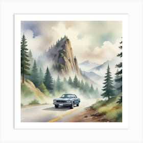 Car Art 411 Art Print