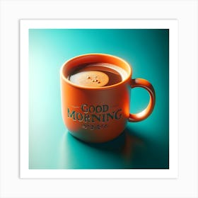 Good Morning coffee mug 2 Art Print