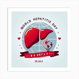 World Hepatitis Day Art Print