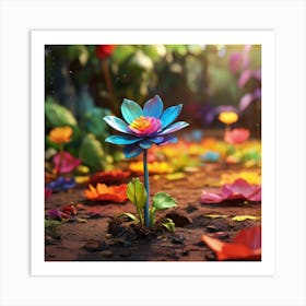 Lotus Flower 35 Art Print