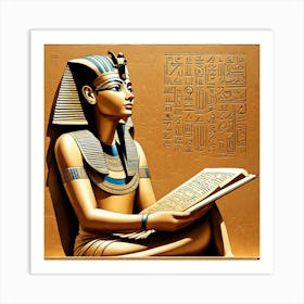 Egyptian Pharaoh 3 Art Print