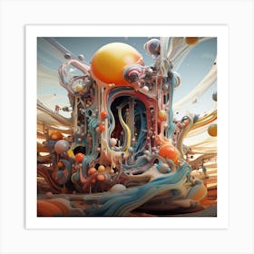 Digital Art Art Print