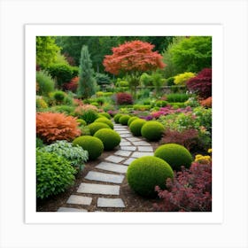 Garden Path Art Print